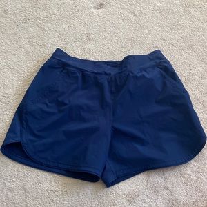 Lands End Swim Shorts in Deep Sea Navy